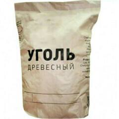 Уголь древесный по 23-26л 3 кг.