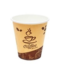 Стакан бум. 250мл ГН "Сoffee Morning"(d 80) 50/1000шт ПК Бон