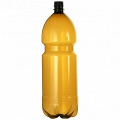 Бутылка ПЭТ 2,0л (коричневая)узкое горло БЕЗ/пробки/50шт (В)